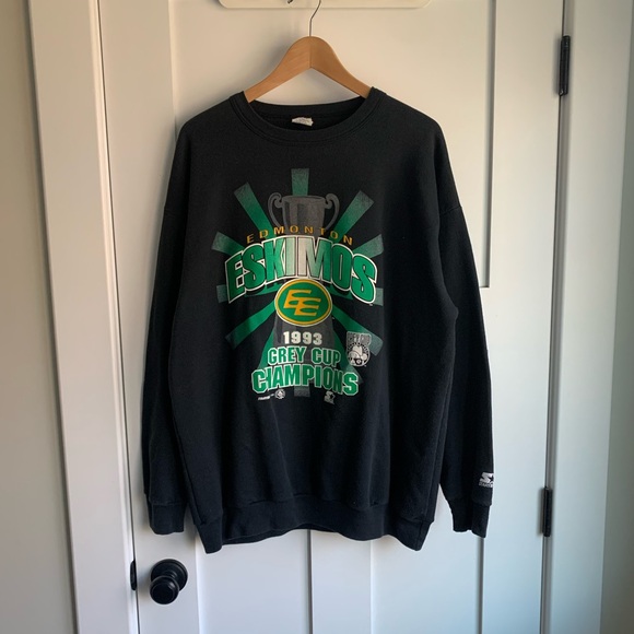 Vintage Edmonton Eskimos Starter Crewneck - Picture 1 of 6